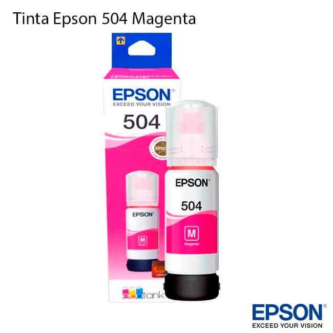 Tinta-Epson-T504-Magenta-T504320-AL-Original.jpg Tinta Epson T504 Magenta T504320-AL Original - Imagen 1