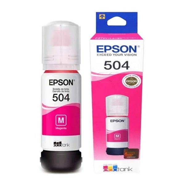 Tinta Epson T504 Magenta T504320-AL Original - Imagen 2