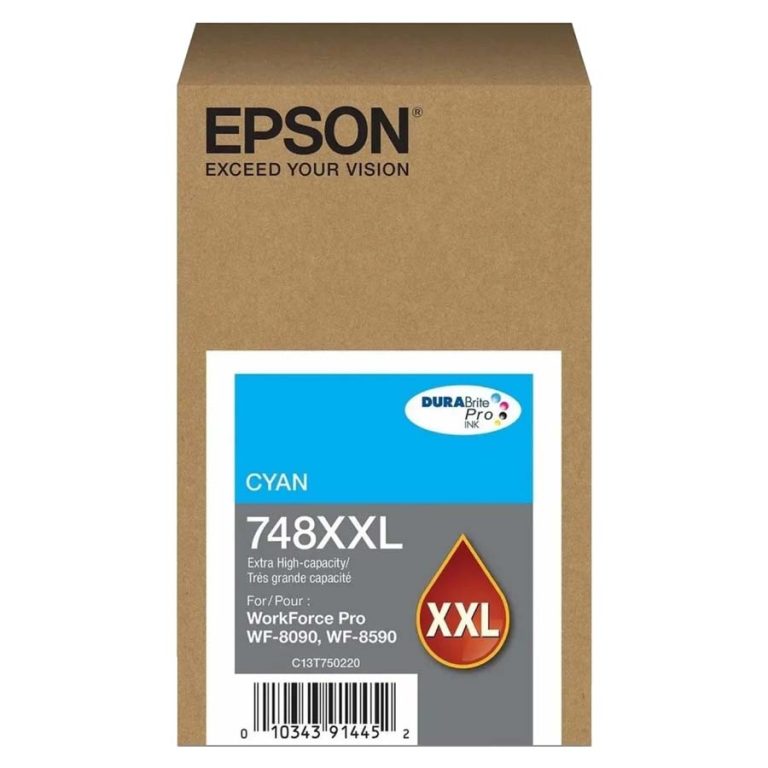 Tinta Epson T748XXL220-AL Cyan