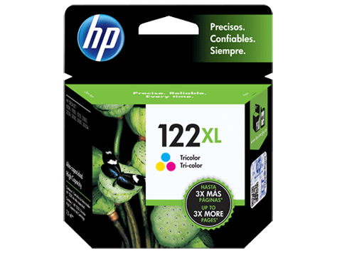 Tinta-HP-122XL-Color-CH564HL.png Tinta HP 122XL TriColor CH564HL 330 PAGINAS - Imagen 1