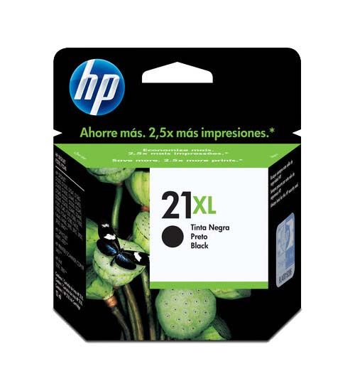 Tinta HP 21XL Black C9351CL Tinta HP 21XL Black C9351CL Para PSC 1410, J3608 - Imagen 1