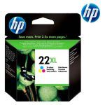 Tinta HP 22XL Tricolor C9352CL Para D1400, F380, D1330