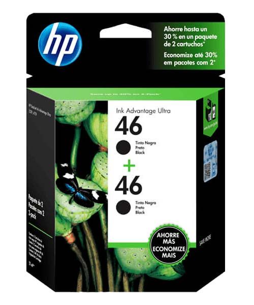 Tinta-HP-46-Black-M0H61AL-2-Pack.jpg Tinta HP 46 Black M0H61AL 2-Pack - Imagen 1