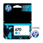 Tinta HP 670 Cyan CZ114AL