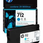 Tinta HP 712 Cyan 3ED67A