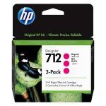 Tinta HP 712 Magenta 3ED78A TriPack