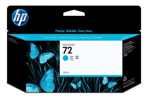 Tinta-HP-72-Cyan-C9371A.jpg Tinta HP 72 Cyan C9371A Para T610, T1100 - Imagen 1