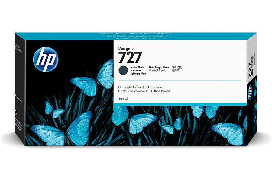 Tinta HP 727 Matte Black C1Q12A Tinta HP 727 Matte Black C1Q12A