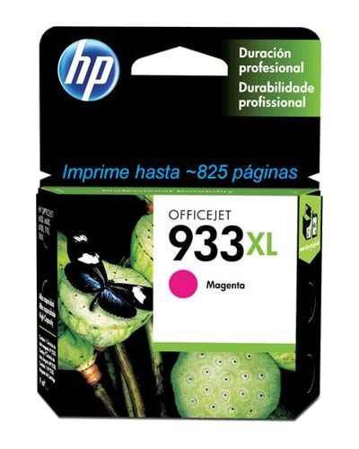 Tinta HP 933XL Magenta CN055AL OfficeJet 7612, 6700