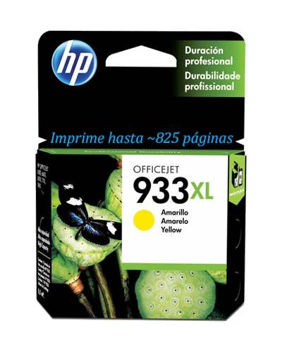 Tinta HP 933XL Yellow CN056AL Tinta HP 933XL Yellow CN056AL OfficeJet 7510a, 6100
