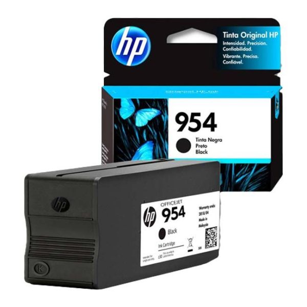 Tinta HP 954 Black L0S59AL 8720, 7740, 8210, 8720 - Imagen 2