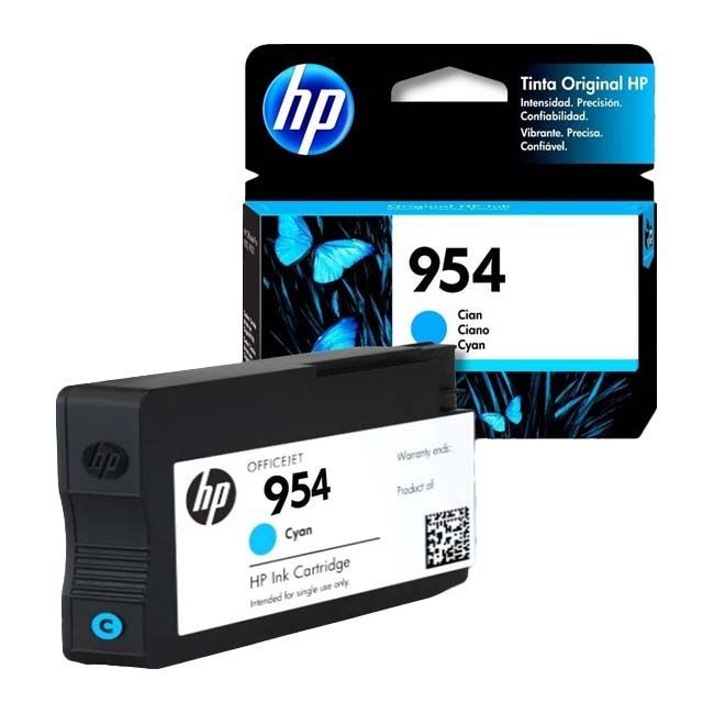 Tinta-HP-954-Cyan-L0S50AL.jpg Tinta HP 954 Cyan L0S50AL 8720, 7740, 8210, 8720 - Imagen 1