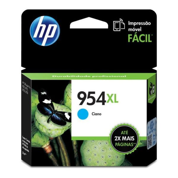 Tinta HP 954XL Cyan L0S62AL Para OfficeJet Pro 7740, 8720, 8710
