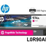Tinta HP 974A Magenta L0R90AL Para 452, 552