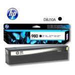 Tinta HP 980 Black D8J10A Para X585DN, X555DN