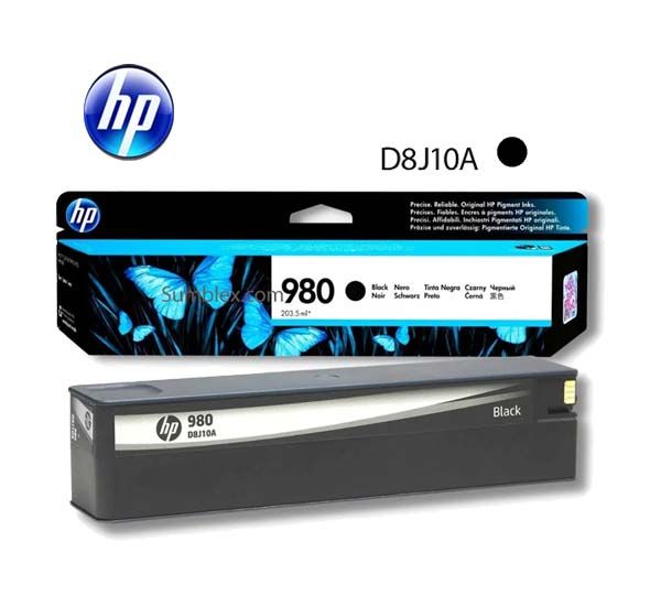 Tinta HP 980 Black D8J10A Para X585DN, X555DN Tinta HP 980 Black D8J10A Para X585DN, X555DN
