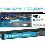 Tinta HP 981A Cyan J3M68A mfp 586z, 556dn