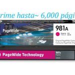 Tinta HP 981A Magenta J3M69A mfp 586f, 556xh