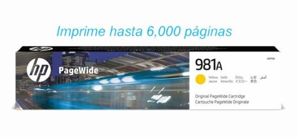 Tinta HP 981A Yellow J3M70A mfp 586dn, 556dn