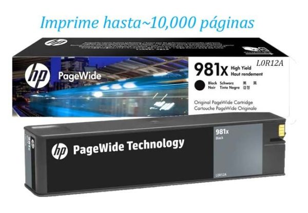 Tinta HP 981X Black L0R12A mfp 586dn, 556dn