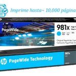 Tinta HP 981X Cyan L0R09A mfp 586dn, 556dn