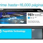 Tinta HP 981Y Cyan L0R13A mfp 586dn, 556dn