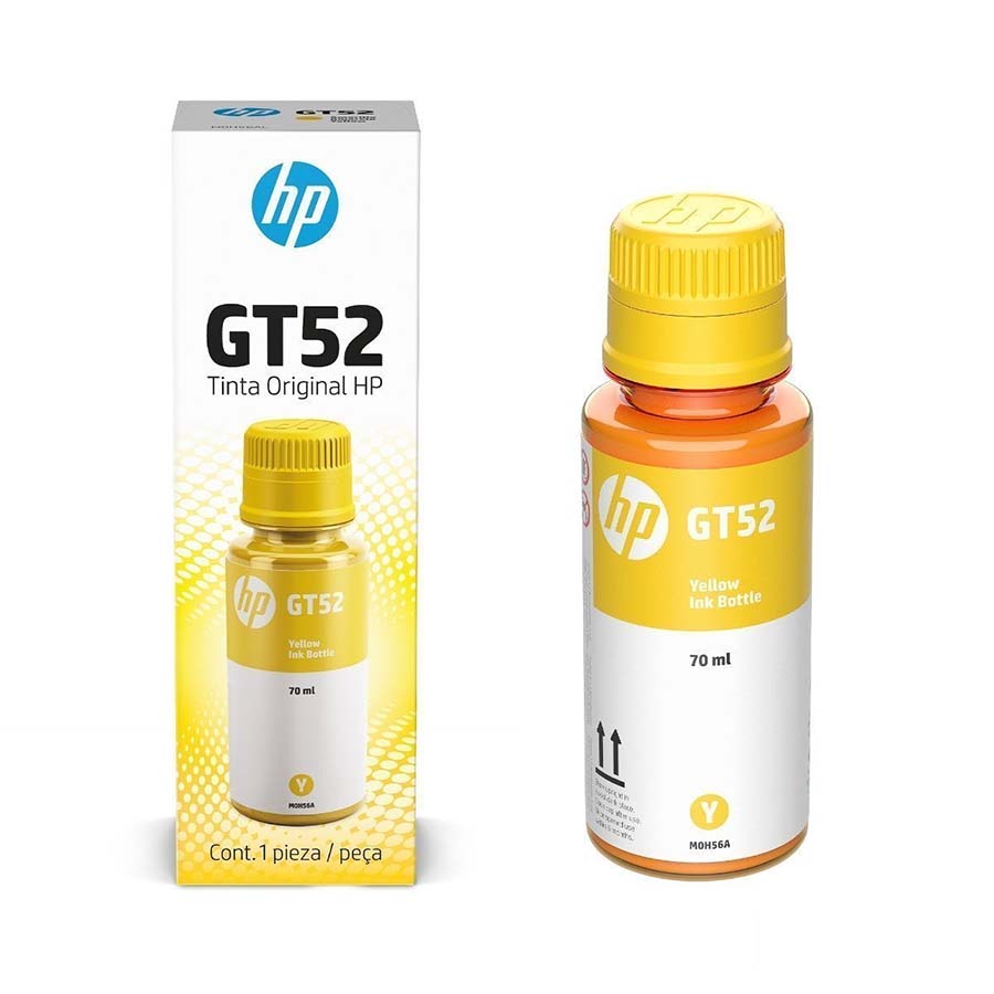 Tinta HP GT52 Yellow M0H56AL Tinta HP GT52 Yellow M0H56AL 8000 PÁGINAS - Imagen 1