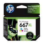 TINTA HP 667XL TRICOLOR 3YM80AL (DJ 2775 / 4175)