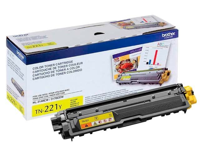 Toner-Brother-TN-221Y-Yellow.jpg Toner Brother TN-221Y Yellow - Imagen 1