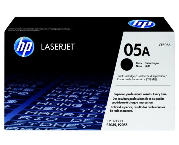 Toner HP 05A Negro CE505A Para P2035, P2055