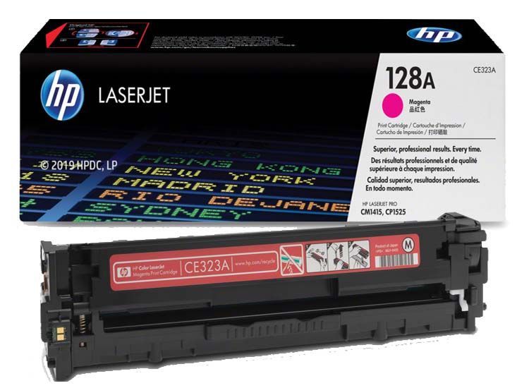 Toner-HP-128A-Magenta-CE323A.jpg Toner HP 128A Magenta CE323A Para CM1415, CP1525 - Imagen 1
