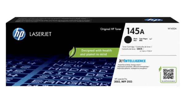Toner HP 145A Negro W1450A Para 3003, MFP 3103