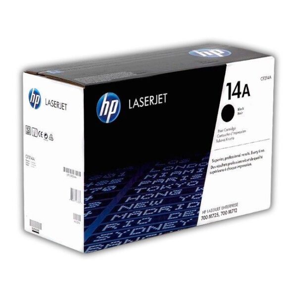 Toner HP 14A Negro CF214A Para M712, MFP M725 - Imagen 2