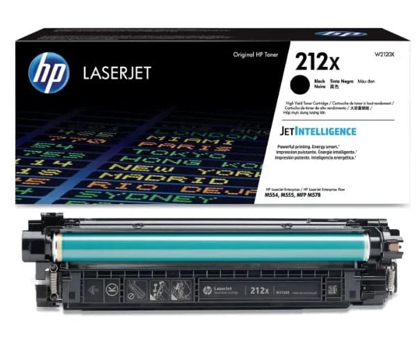 Toner-HP-212X-Black-W2120X.jpg Toner HP 212X Negro W2120X Para M554, M555, M578 - Imagen 1