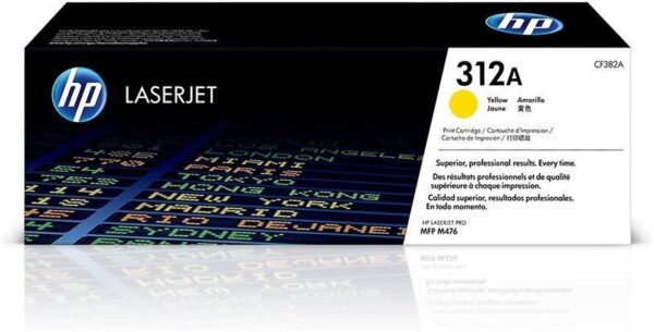 Toner HP 312A Yellow CF382A Para MFP M476 - Imagen 2