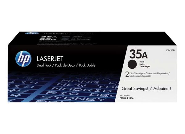 Toner HP 35A Dual Pack CB435AD