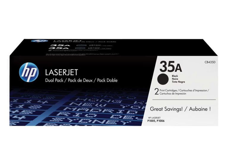 Toner HP 35A Dual Pack CB435AD