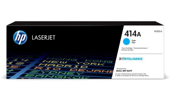 Toner HP 414A Cyan W2021A