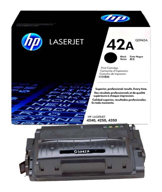 Toner-HP-42A-Negro-Q5942A-1.jpg Toner HP 42A Negro Q5942A Laserjet 4250, 4350 - Imagen 1