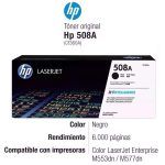 Toner HP 508A Negro CF360A