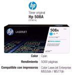 Toner HP 508A Cyan CF361A