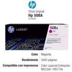 Toner HP 508A Magenta CF363A