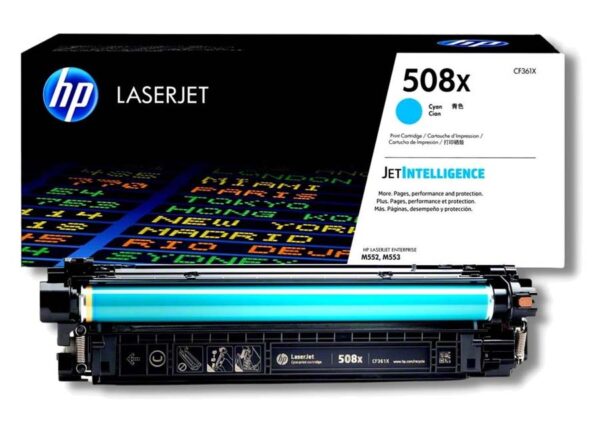 Toner HP 508X Cyan CF361X