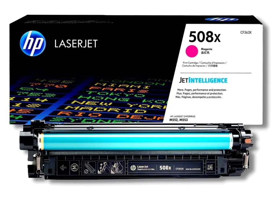 Toner HP 508X Magenta CF363X Toner HP 508X Magenta CF363X