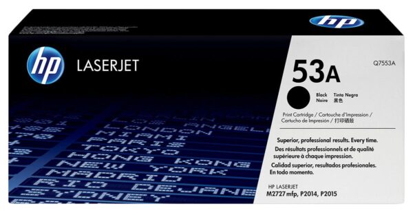 Toner HP 53A Q7553A Para P2014, P2015x, M2727nfs - Imagen 3
