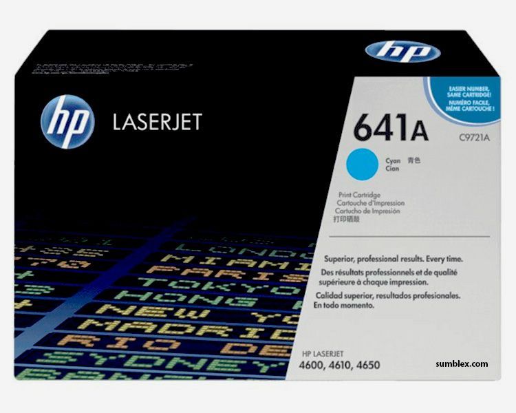 Toner-HP-641A-Cyan-C9721A-1.jpg Toner HP 641A Cyan C9721A Series 4600, 4650, 4610 - Imagen 1