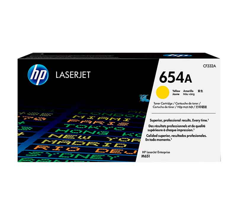 Toner-HP-654A-Yellow-CF332A.jpg Toner HP 654A Yellow CF332A Para M651 - Imagen 1