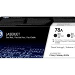 Toner HP 78A Dual Pack CE278AD