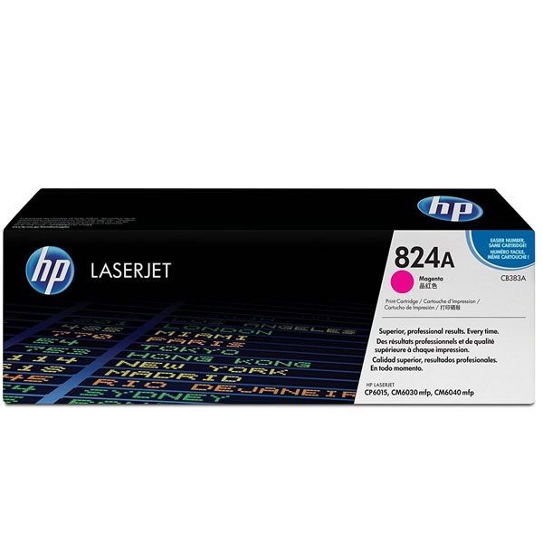 Toner-HP-824A-Magenta-CB383A.jpg Toner HP 824A Magenta CB383A Para CM6040, CM6030
