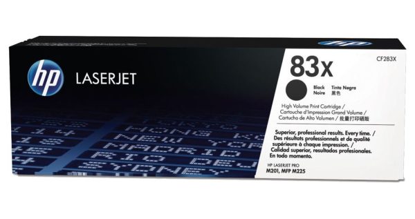 Toner HP 83X Negro CF283X Para M201, MFP M225 - Imagen 2